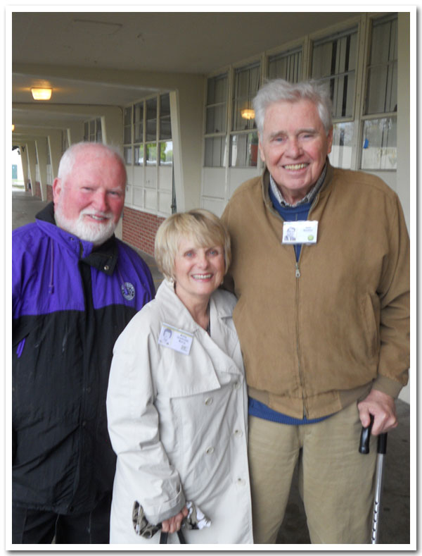 Bob and Betty Barry and Tom Sexton